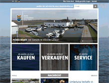 Tablet Screenshot of pedro-boat.de